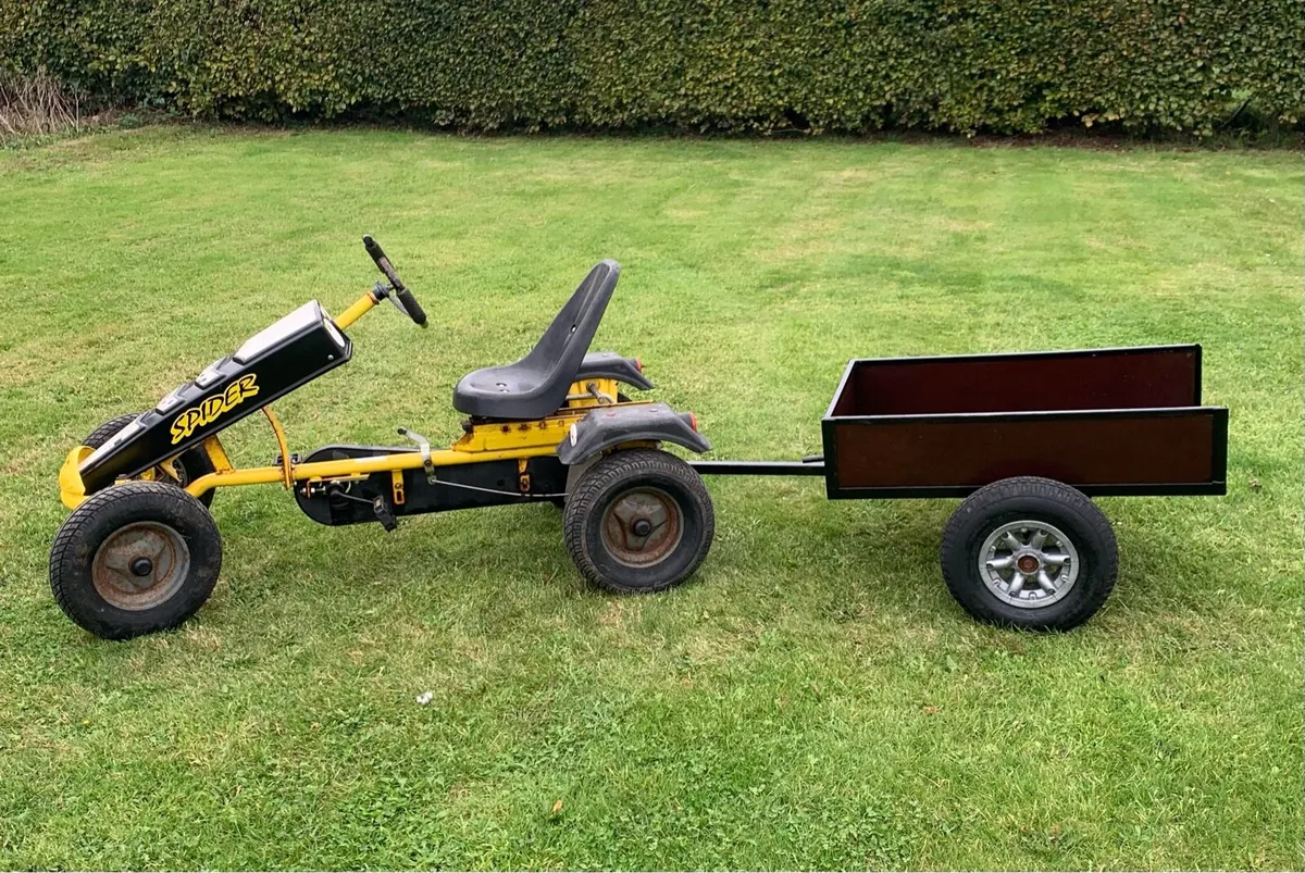 Go Cart & Trailer - Image 1