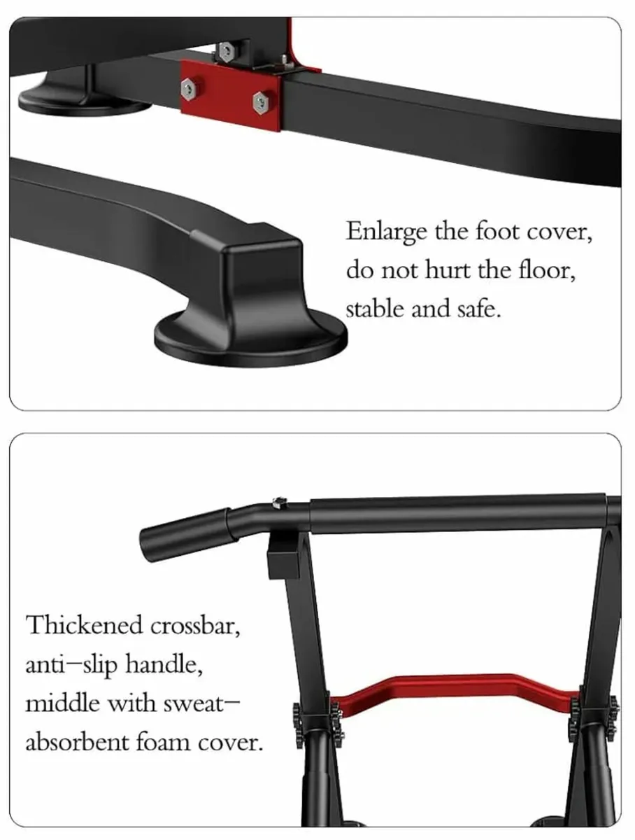 Multifunctional Power Tower Adjustable Heights Wor - Image 3