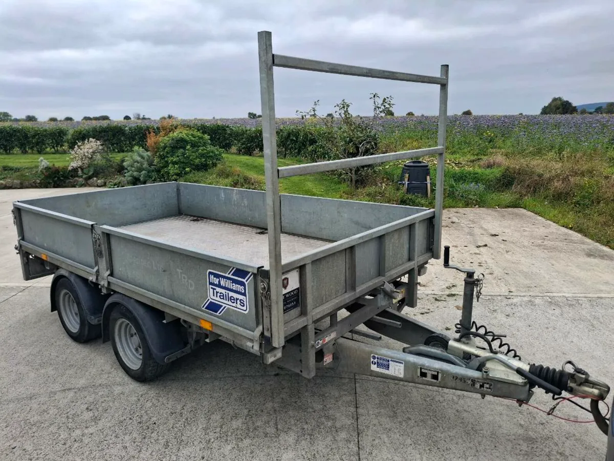 Ifor Williams 2 Axle 10 X 5'6 Dropside Trailer - Image 1