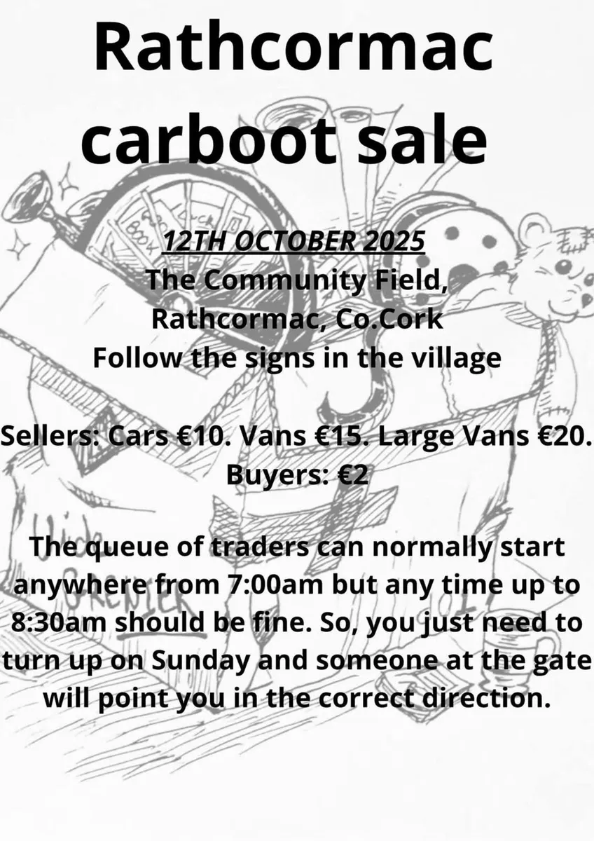 Rathcormac carboot sale