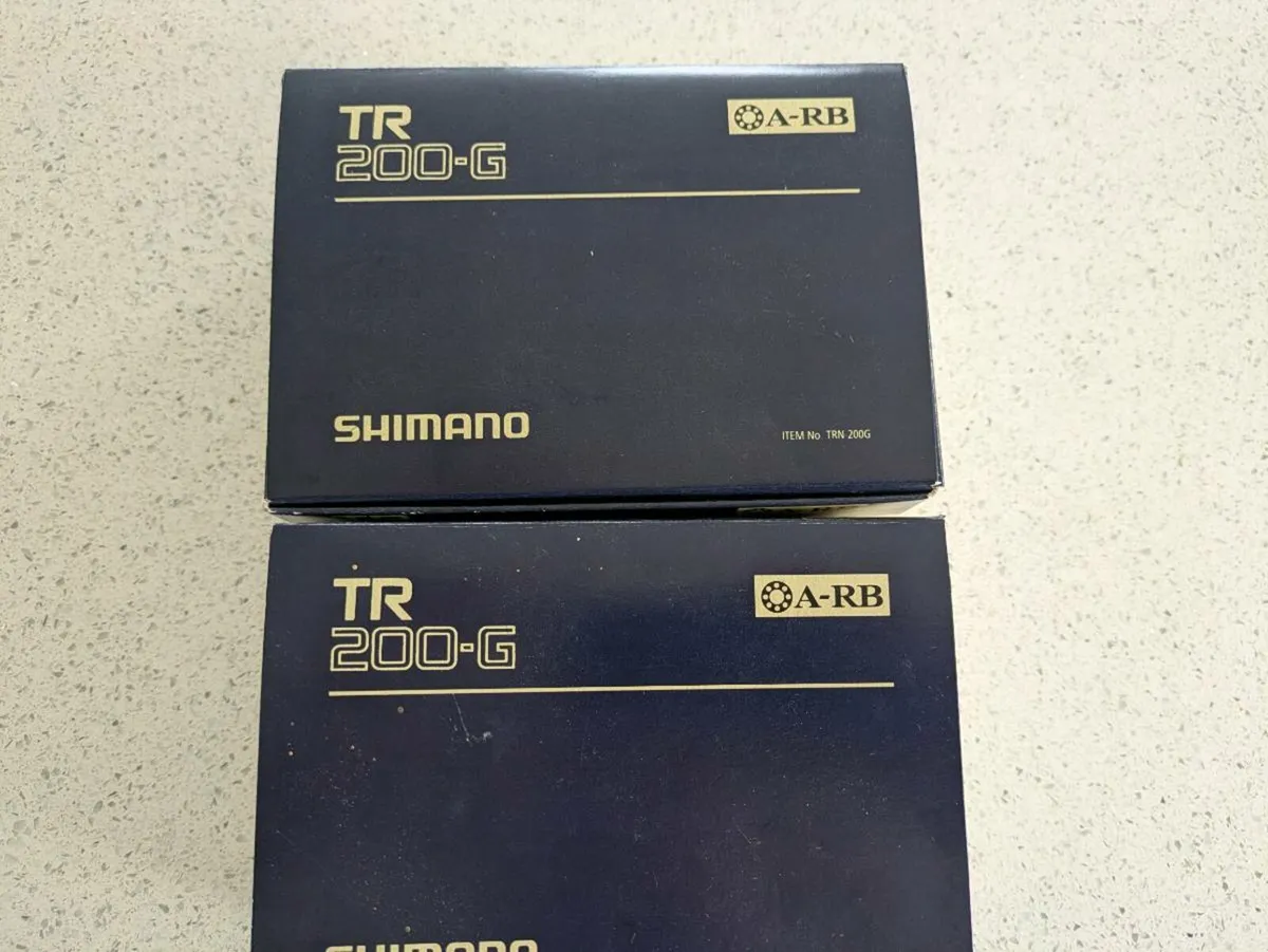 Shimano TRG 200 multipliers x 2 - Image 1