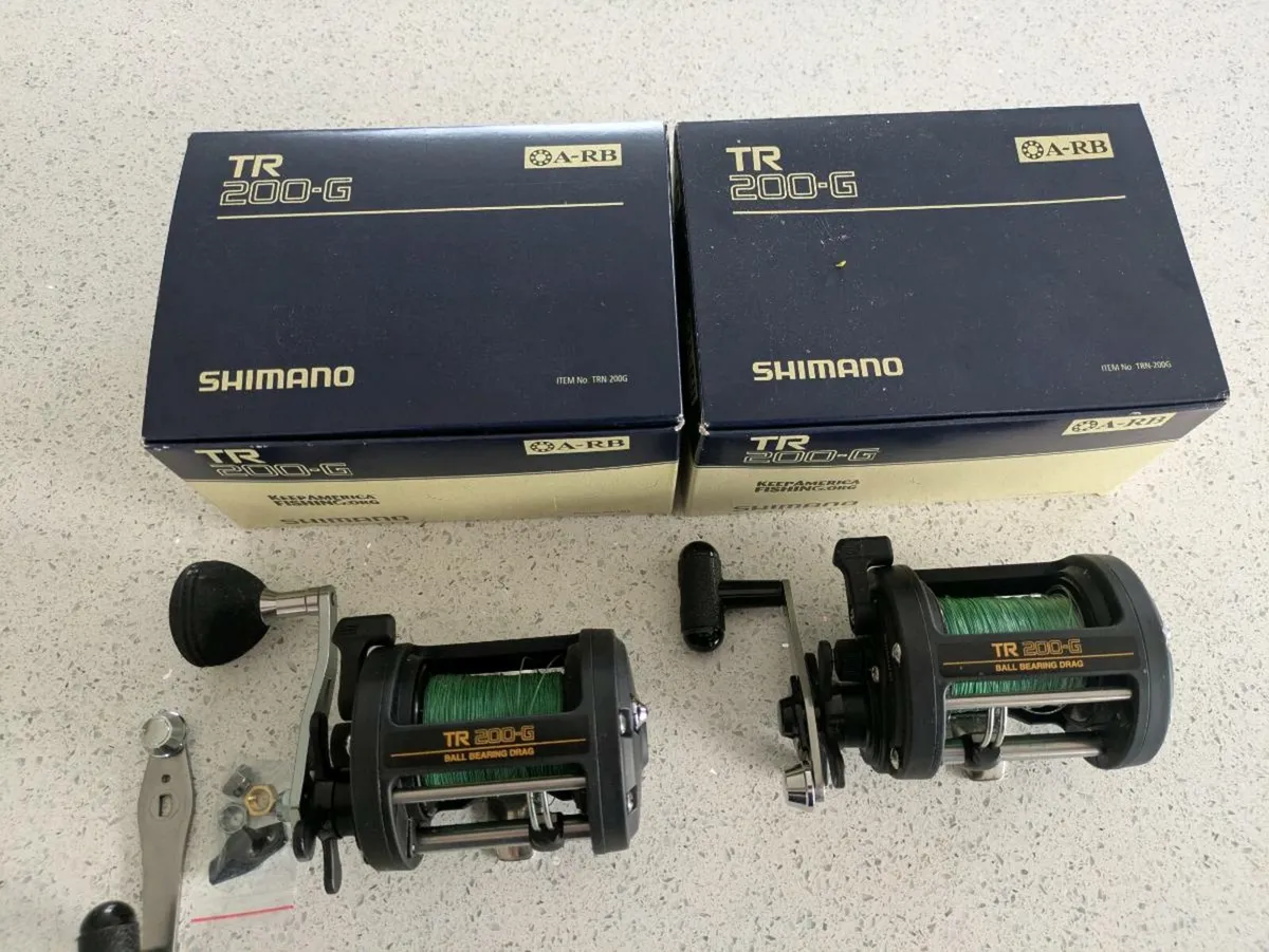 Shimano TRG 200 multipliers x 2 - Image 2