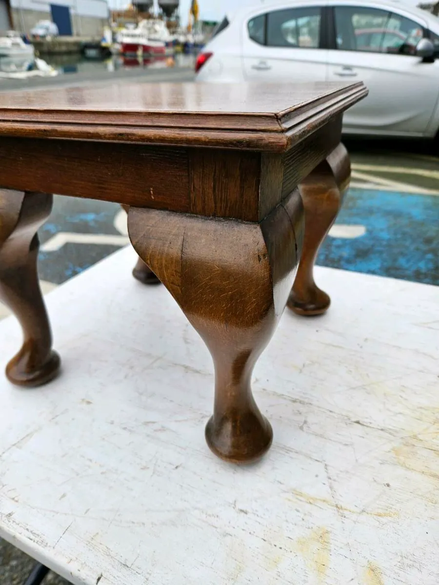 Vintage Small Table Plant Stand - Image 4