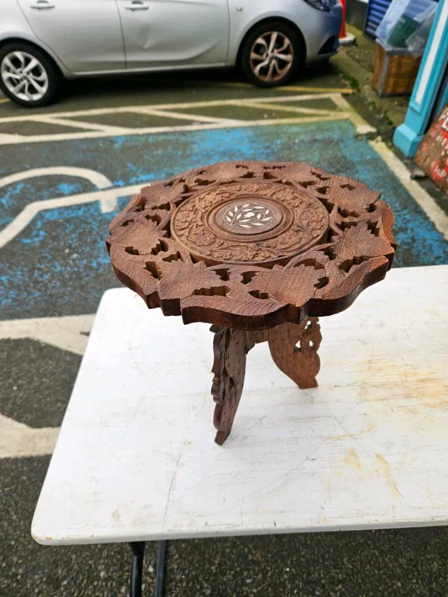 Vintage Small Decorative Table - Image 1