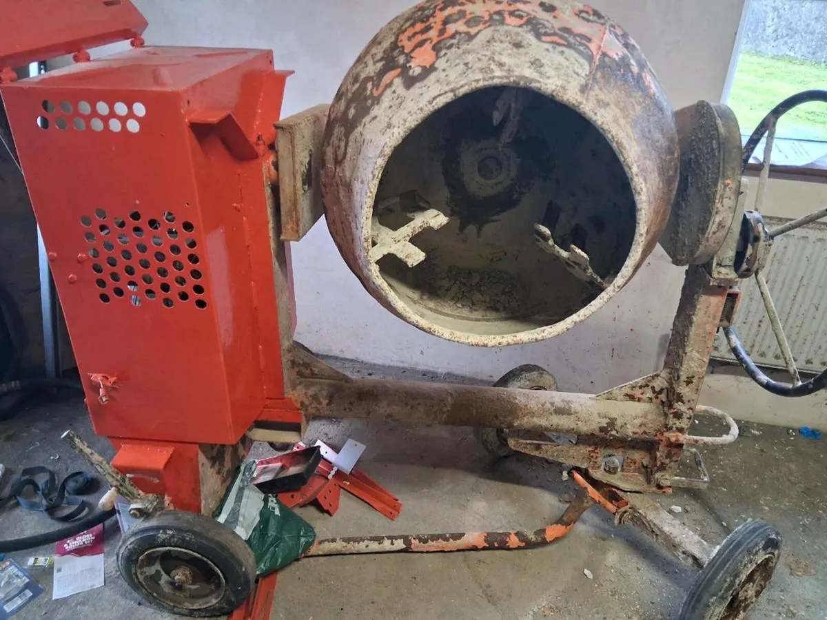 Belle diesel mixer with yanmar engine - Image 1