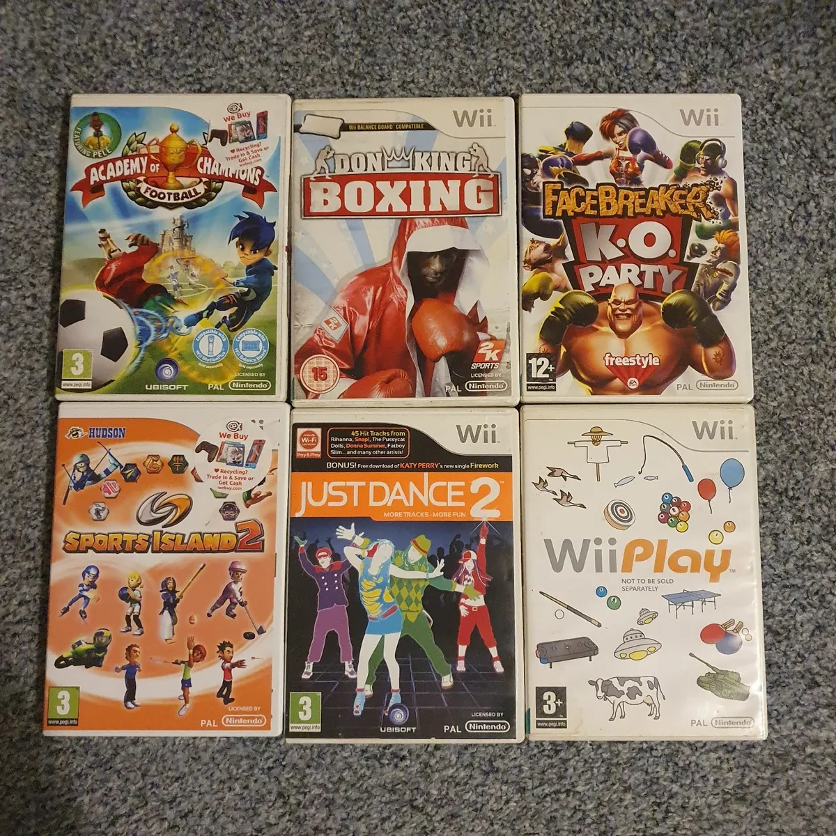 Nintendo Wii + cables, controllers + 30+ games - Image 4