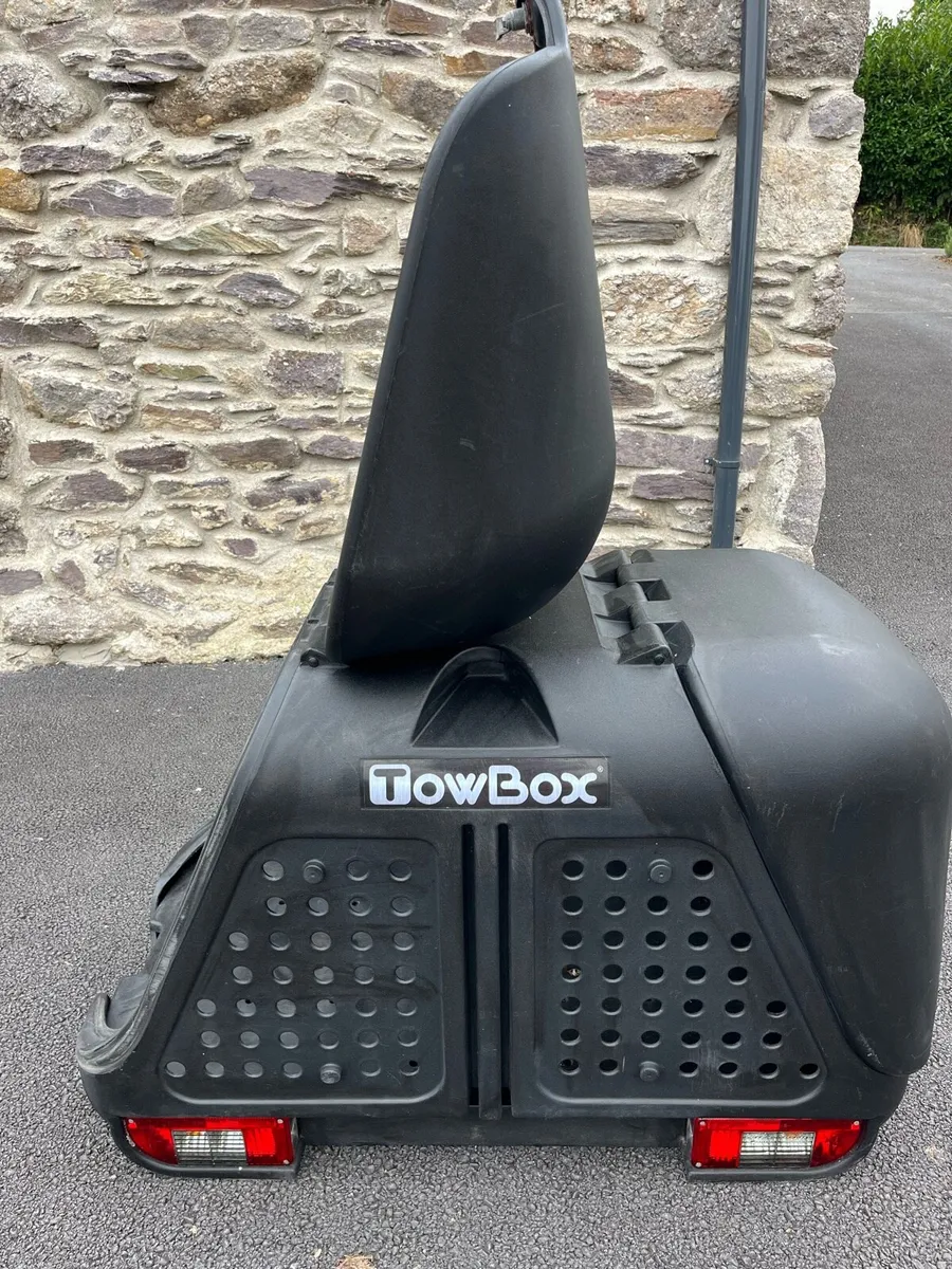 Dog Trailer - TowBox V2 390L Urban Black - Image 2