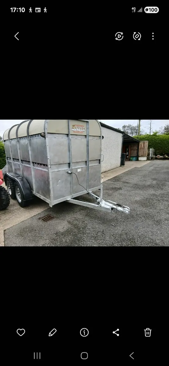 10 x 5 ft bateson trailer - Image 2