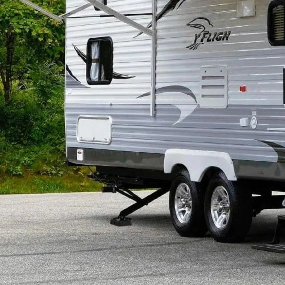 RV Leveling Pads, 9 Inch Round Landing Feet, Perma - Image 3