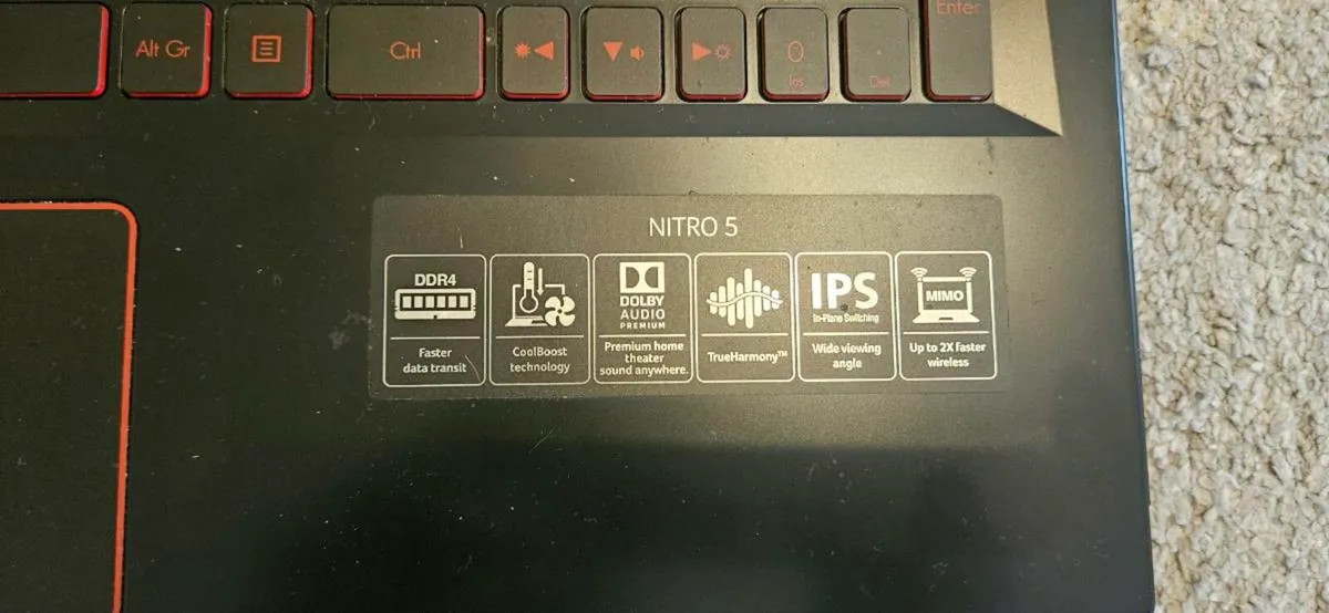 Acer Nitro 5 Laptop 2020 - Image 1