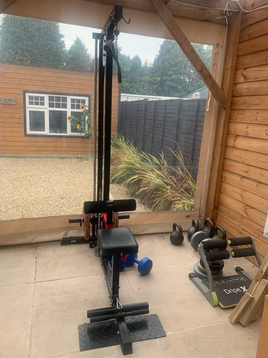 BodyMax CF660 Plate Loading Lat Pulldown / Low Pulley Machine - Image 4