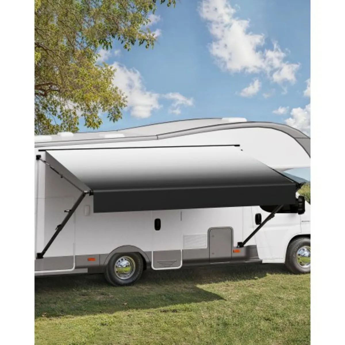 Manual RV Awning Complete Kit, 14' Retractable Awn - Image 1