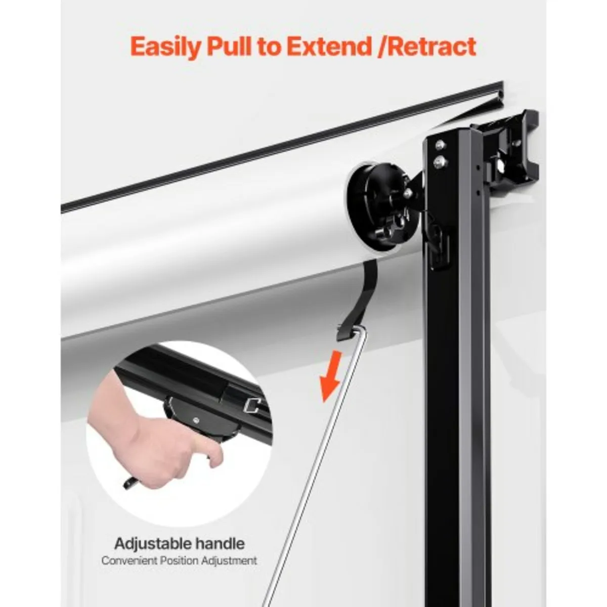 Manual RV Awning Complete Kit, 14' Retractable Awn - Image 3