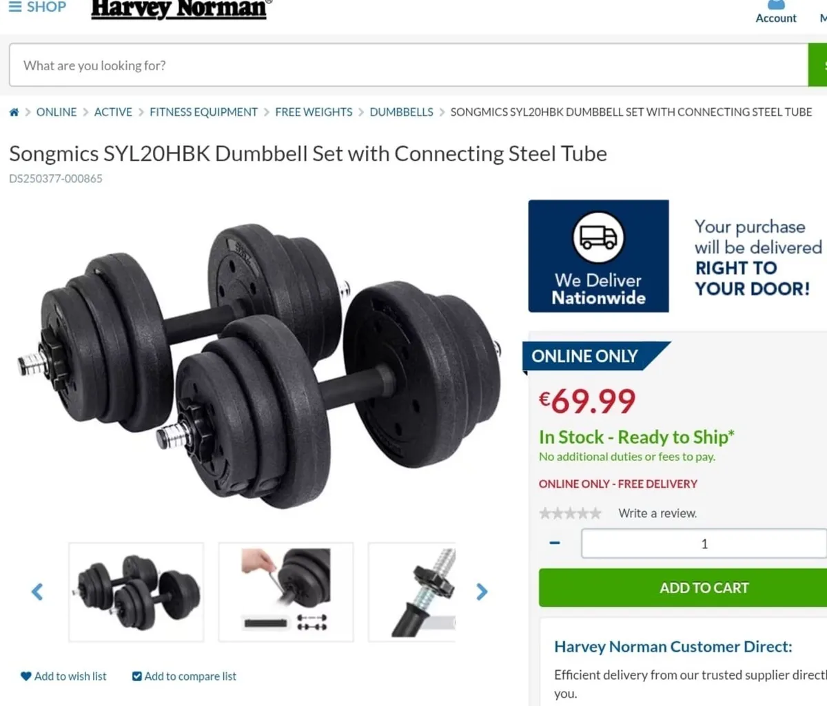 Dumbbell set. Brand new - Image 4