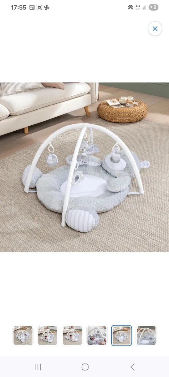 Bear playmat a minnie mouse jumperoo & walk along - Image 1