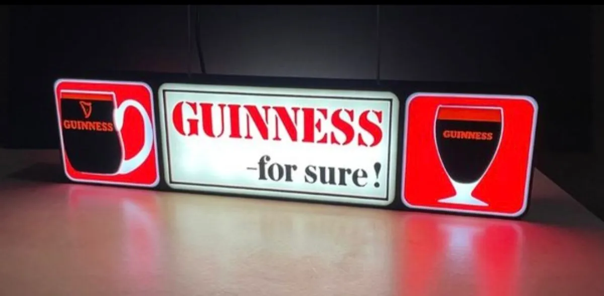 Guinness light box - Image 2