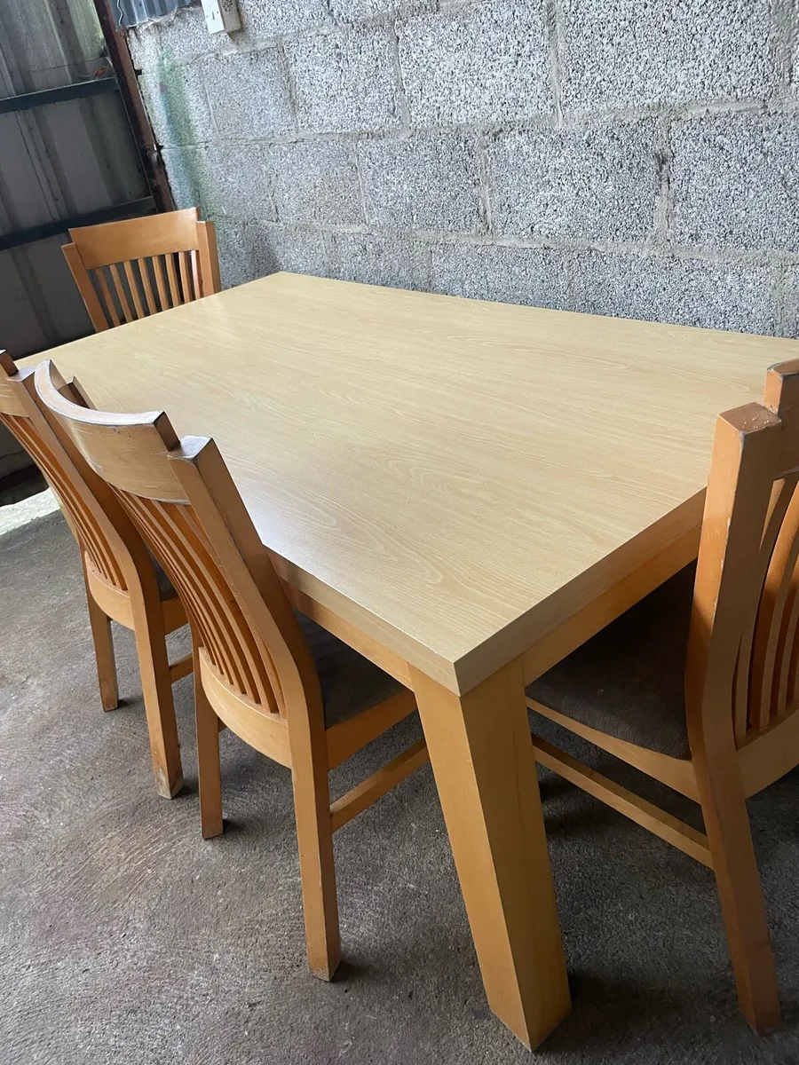 Table and Chair Set - Image 1