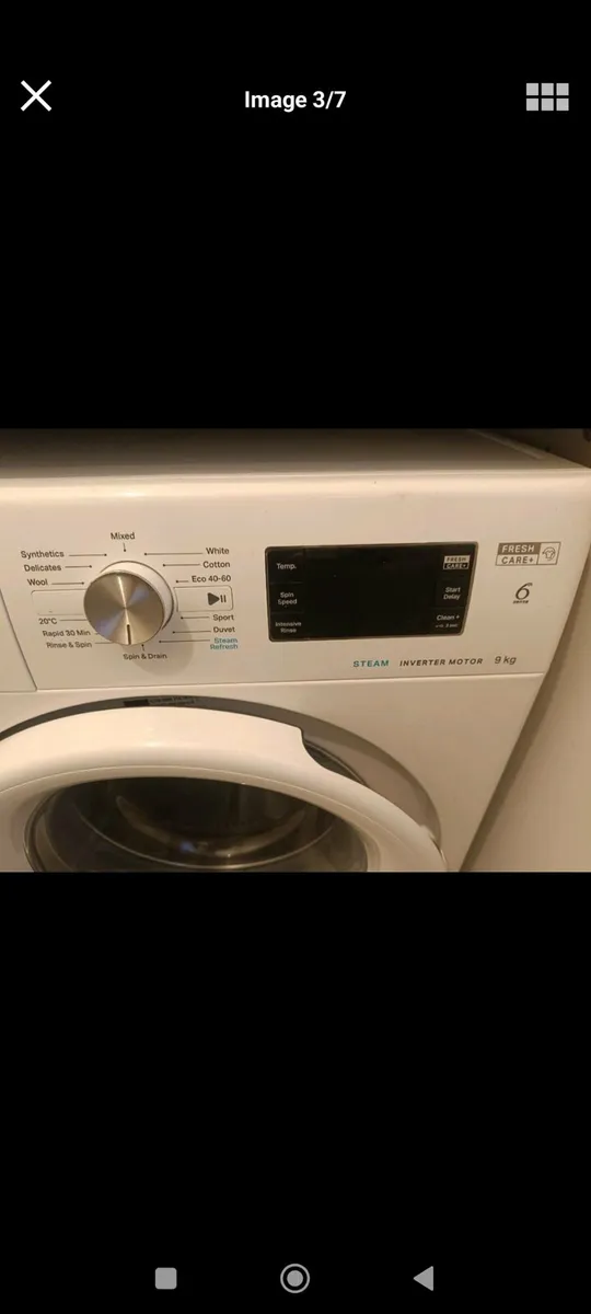 Whirlpool 9kg Washing Machine - Image 3