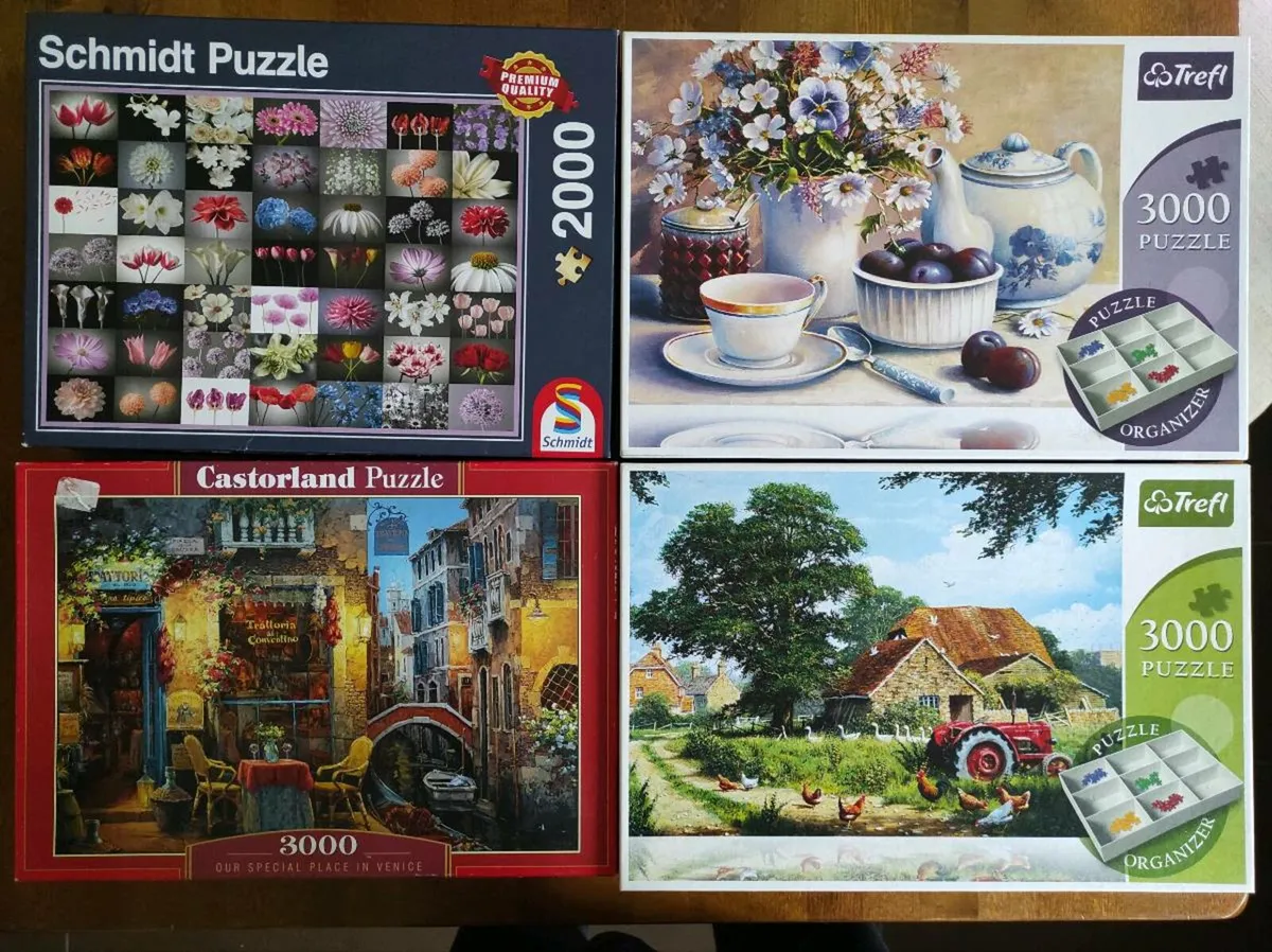 Large jigsaw puzzles