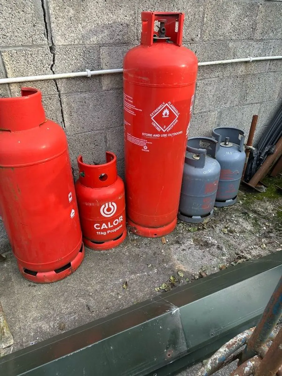 gas bottles