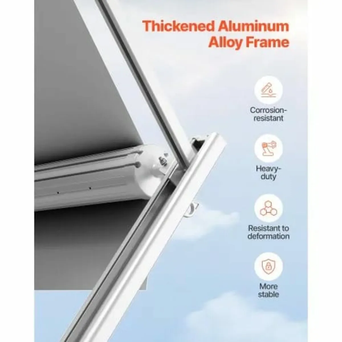 Manual RV Awning Complete Kit, 18' Retractable Awn - Image 3