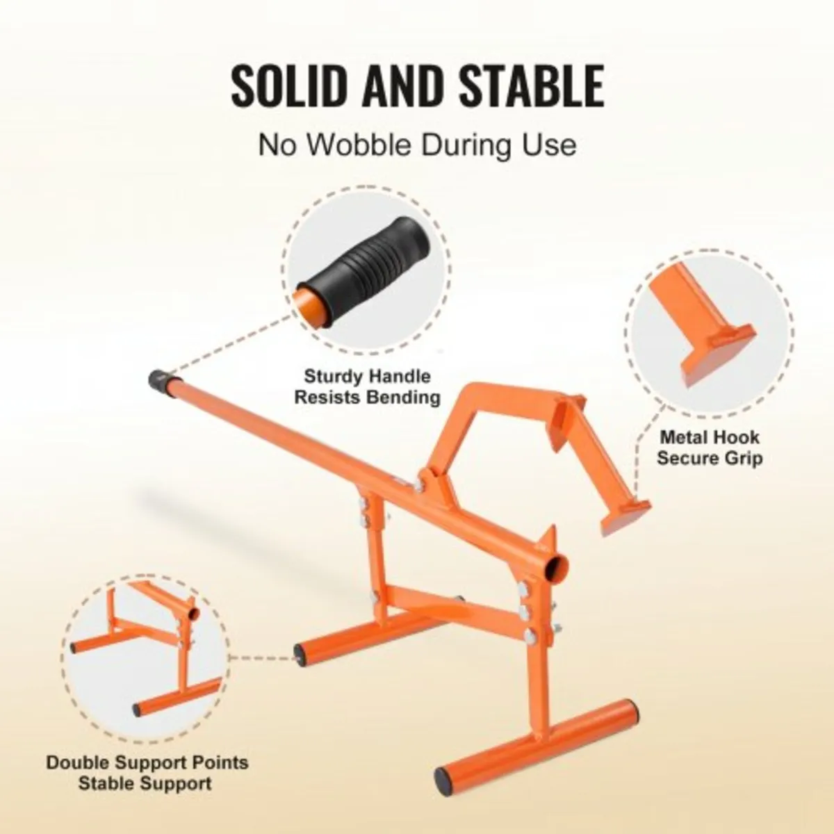 Timberjack, 46.5 in, Heavy Duty Steel Log Lifter, - Image 4