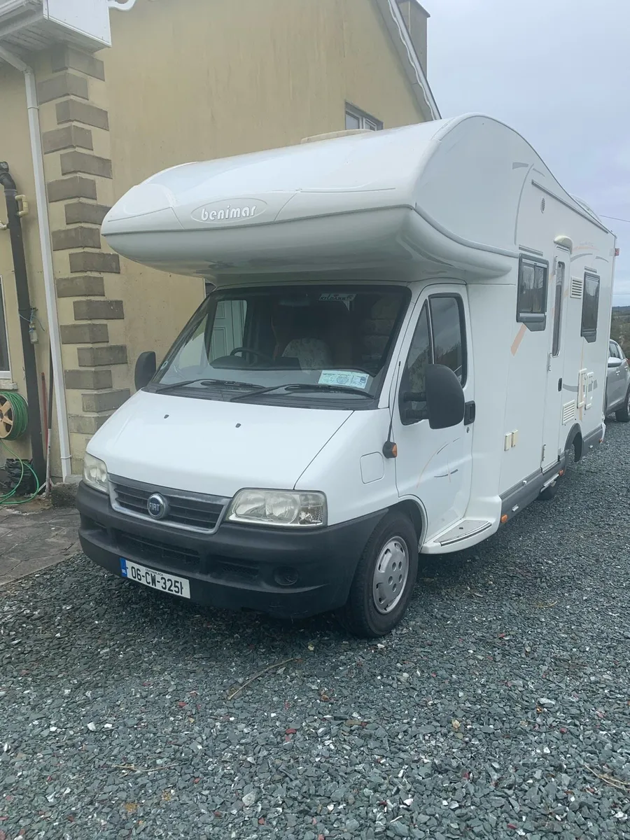 2006 fiat benimar camper - Image 2