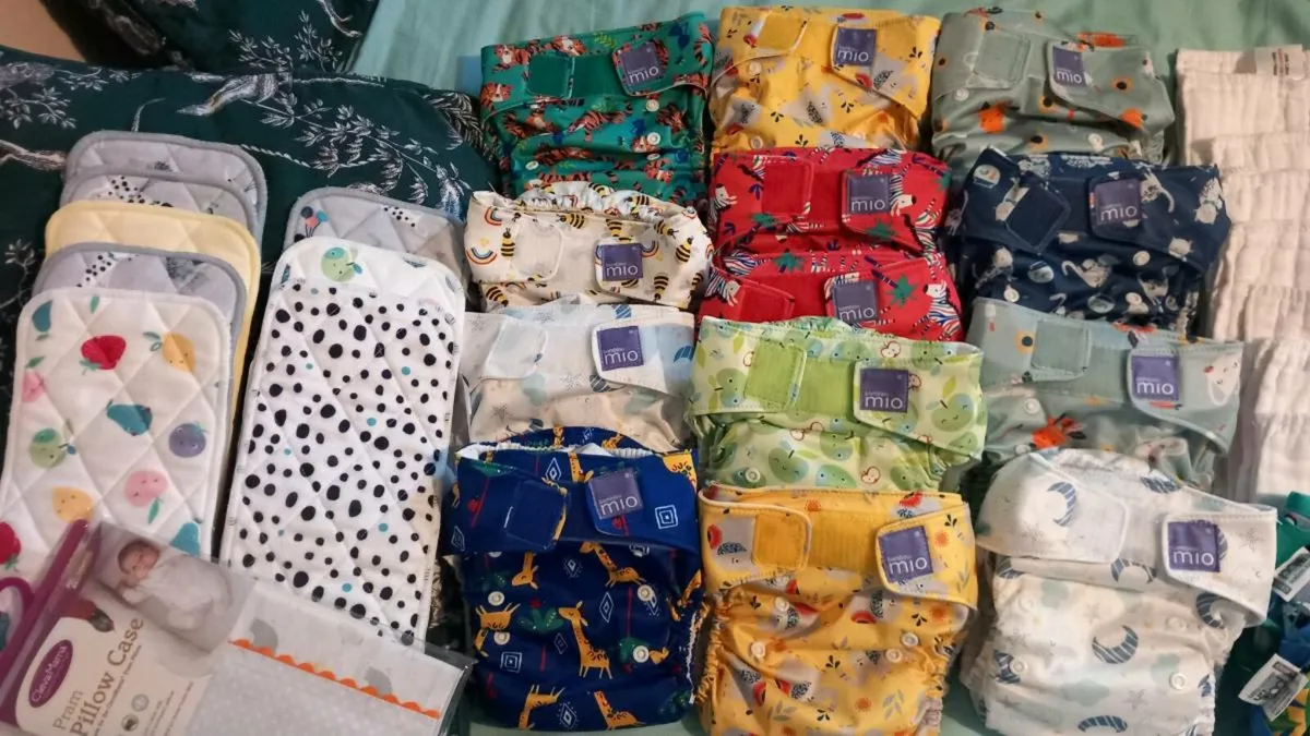 Beautifull Bundle Bambino Mio Reusable Nappies!!! - Image 1