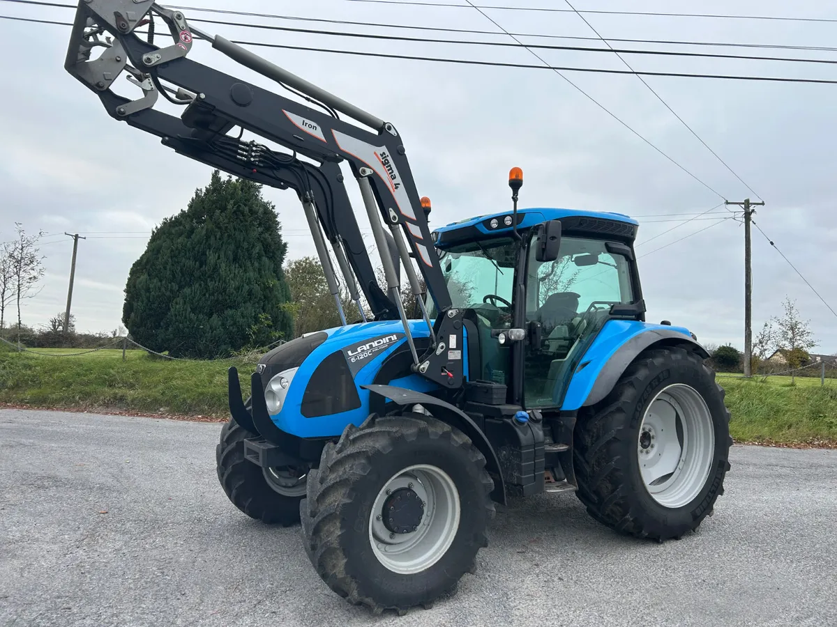 2018 Landini 6-120C with Loader - Image 1