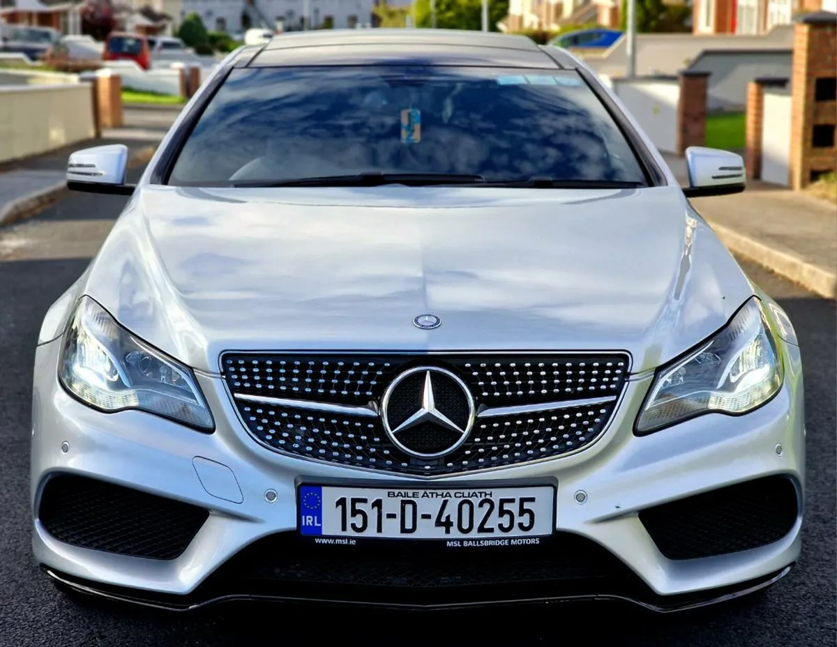 Mercedes E220D AMG NEW NCT LOW KM - Image 2