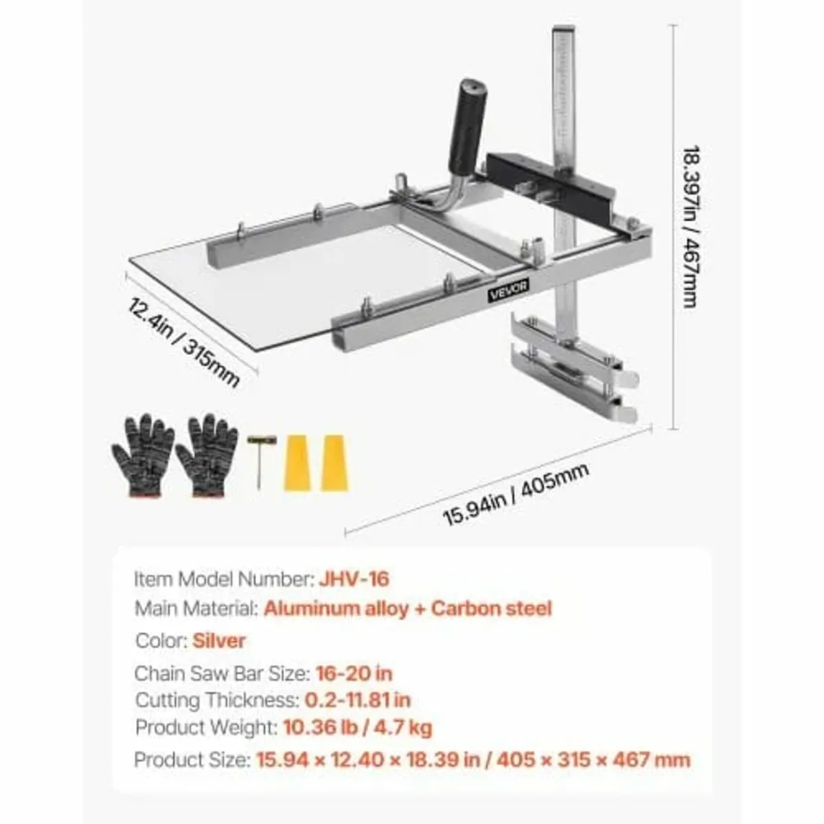 Chainsaw Mill, Portable Sawmill Fits 41-51 cm Plan - Image 2