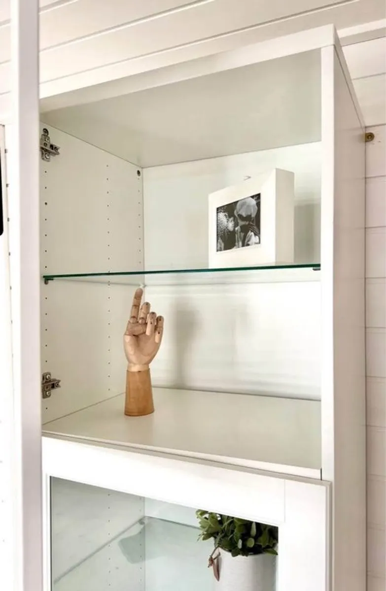 Tall White Display Unit - Image 2