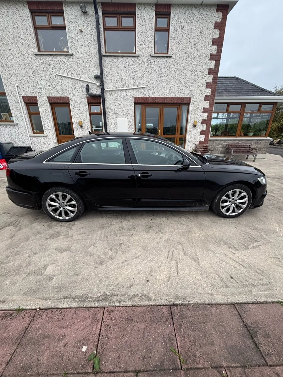 2017 Black Automatic Audi A6 - Image 1