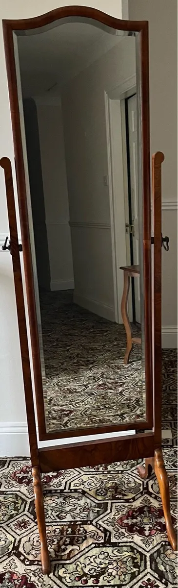 Vintage freestanding full length mirror