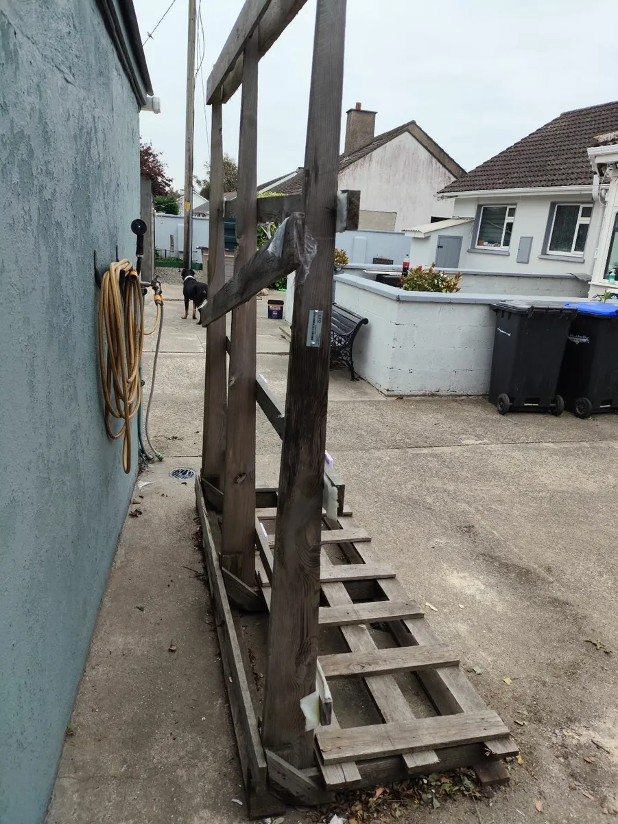 Wooden transport rack - Image 3