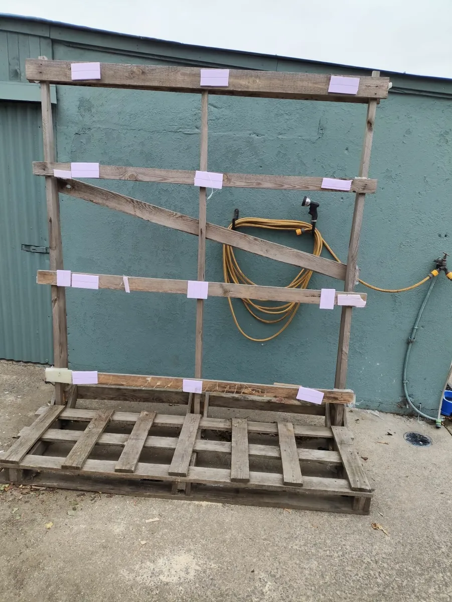 Wooden transport rack - Image 4