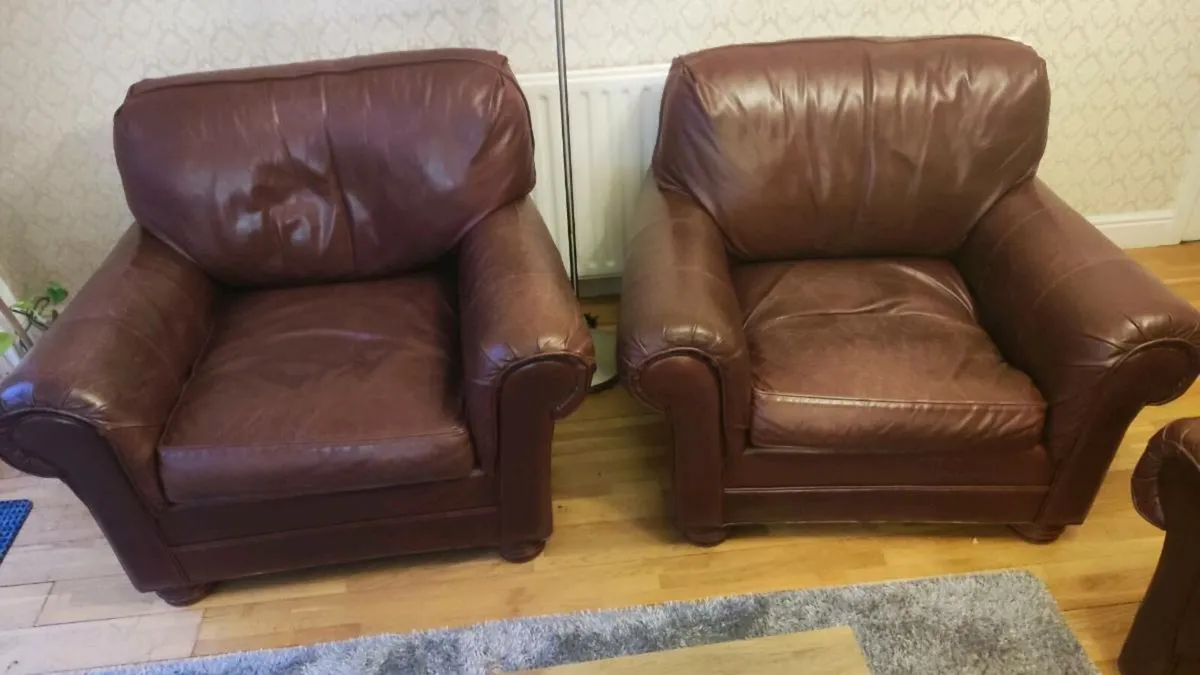 Armchair sofas (X3) - Image 1