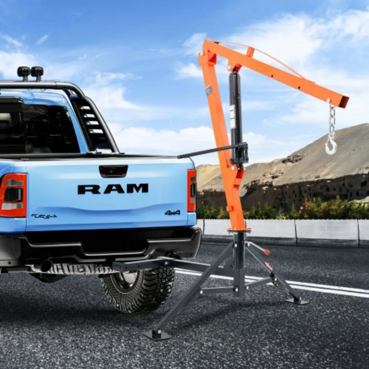 Hydraulic Pickup Truck Crane, 1000 lbs Capacity, 3 - Image 3