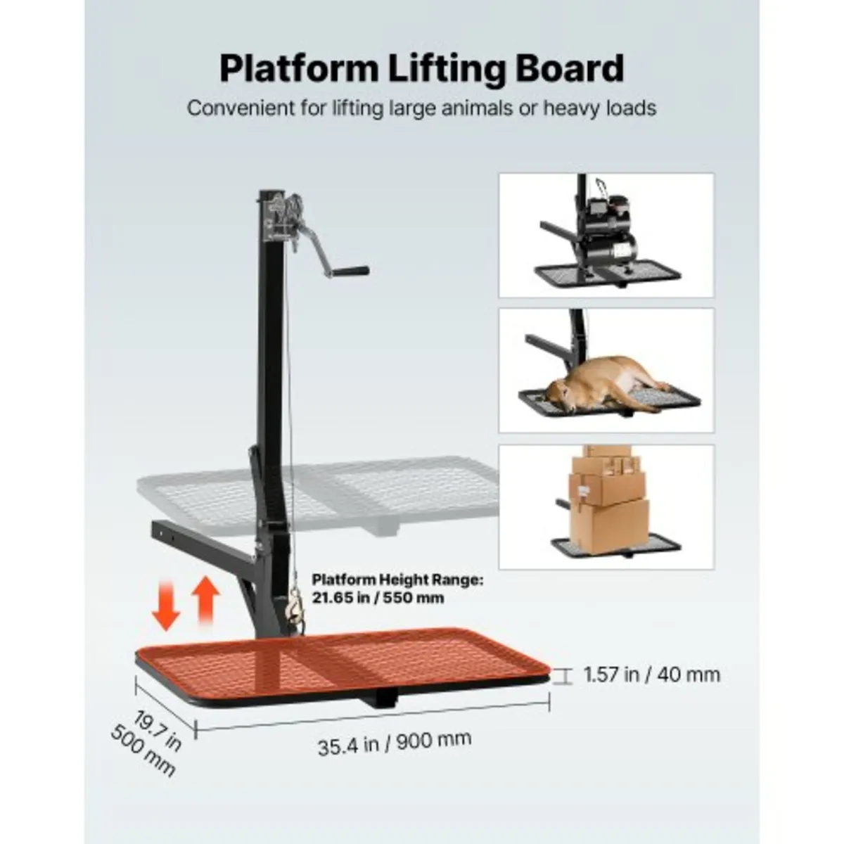 Hitch Deer Hoist with Lifting System Platform, 300 - Image 3