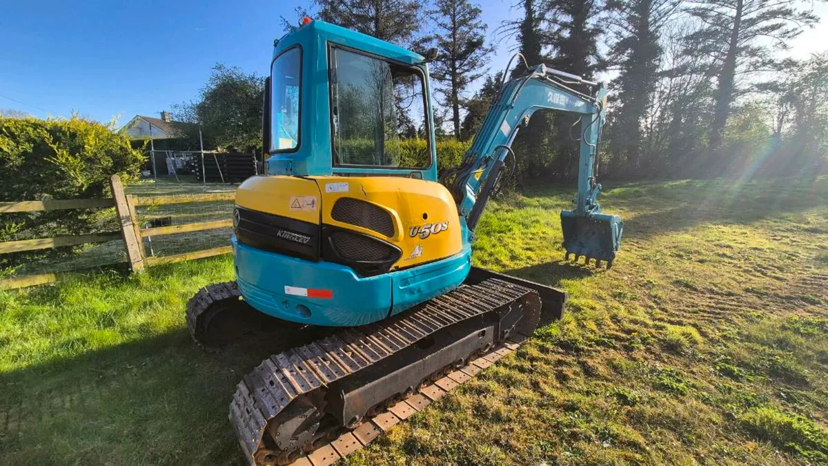 Kubota U50-3s 5 Ton Digger - Image 2