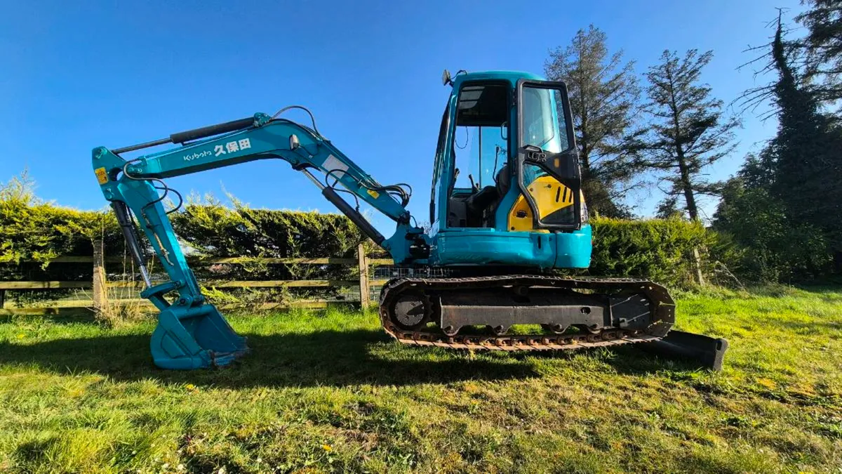 Kubota U50-3s 5 Ton Digger - Image 4