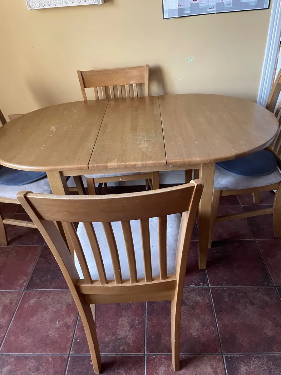 Kitchen table and chairs
