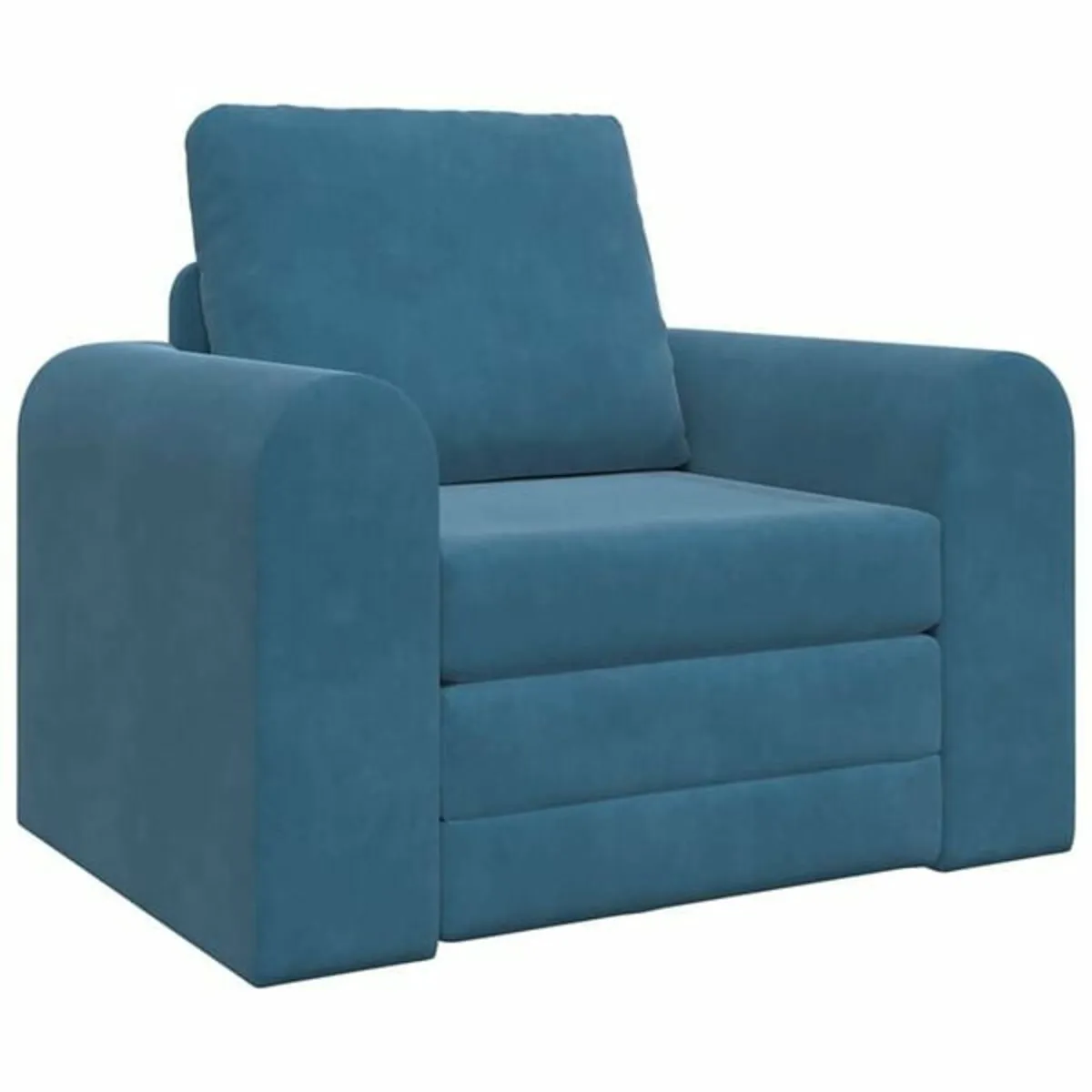 Sofa Bed Blue 98 x 71 x 83 cm Velvet

Description - Image 2