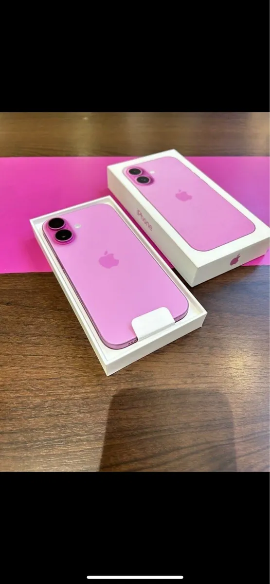 iPhone 16 Plus Pink box unopened
