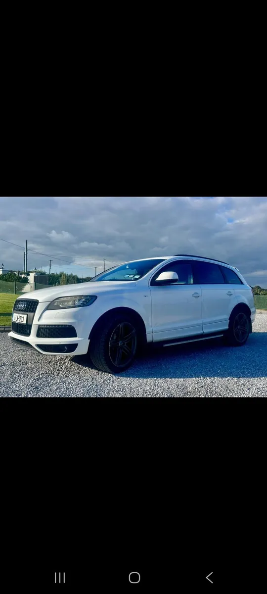2011 AUDI Q7 SLINE 7 SEATER