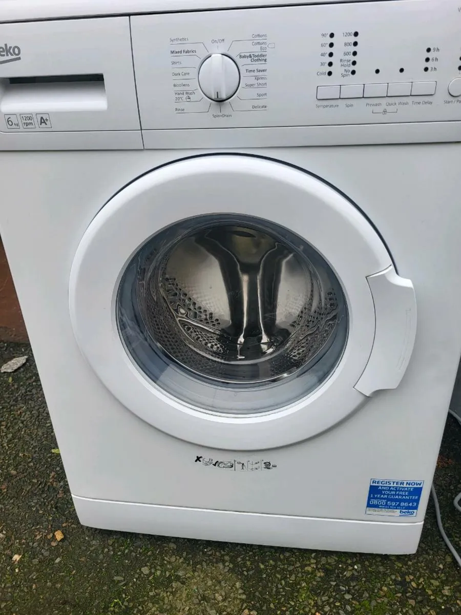 Beko 6kg washing machine - Image 4