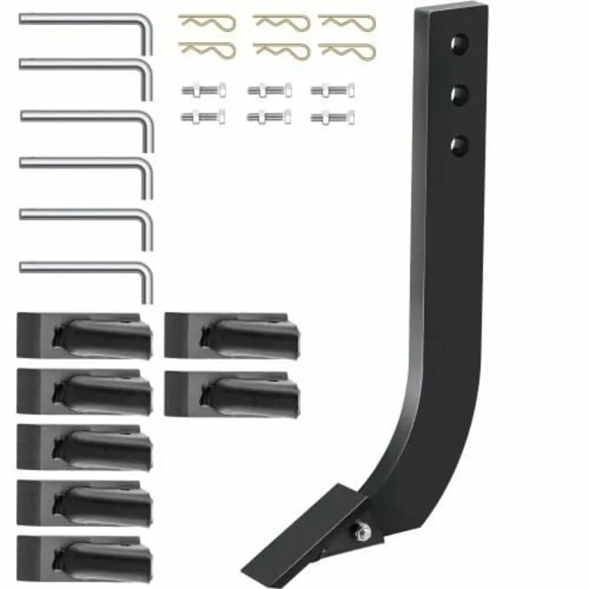 6pcs Box Blade Shank, 16'' Scarifier Shank, 3 Ho - Image 1