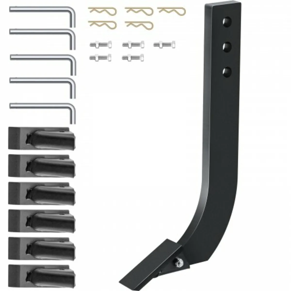 5pcs Box Blade Shank, 16" Scarifier Shank, 3 Holes - Image 1