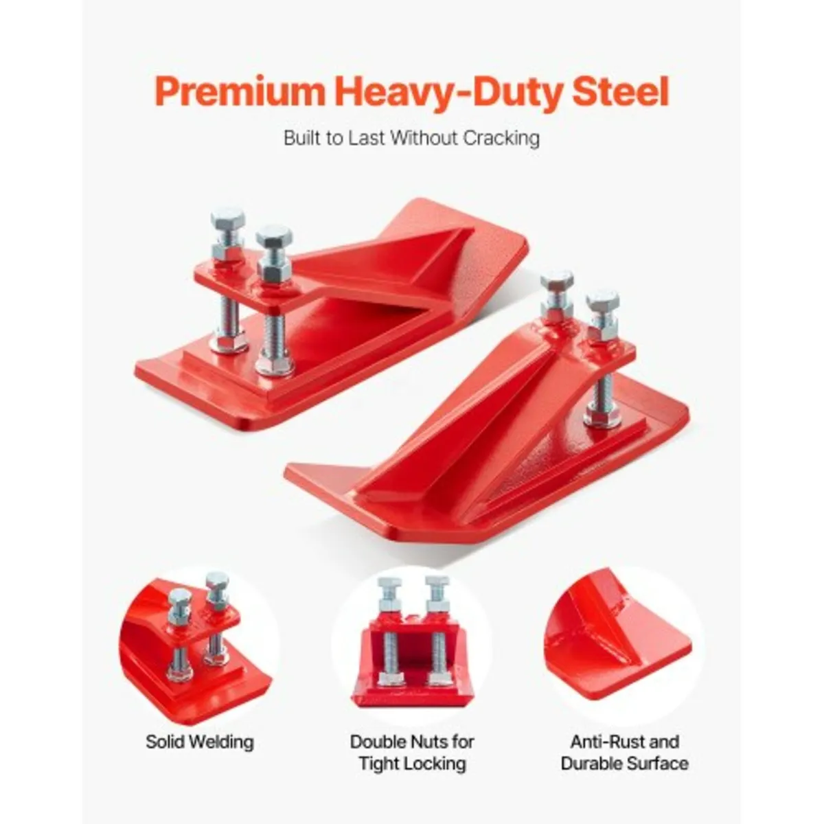 2PCS Heavy Duty Steel Bucket Edge Protectors, Edge - Image 2