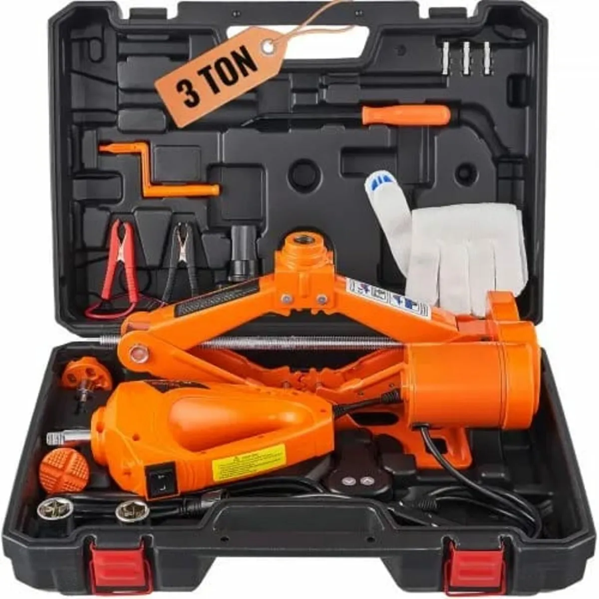 Electric Car Jack Floor Jack 3 Ton Electric Scisso - Image 1